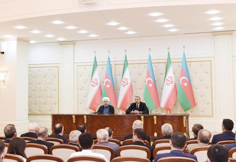 Официальный визит президента Ирана в Азербайджан