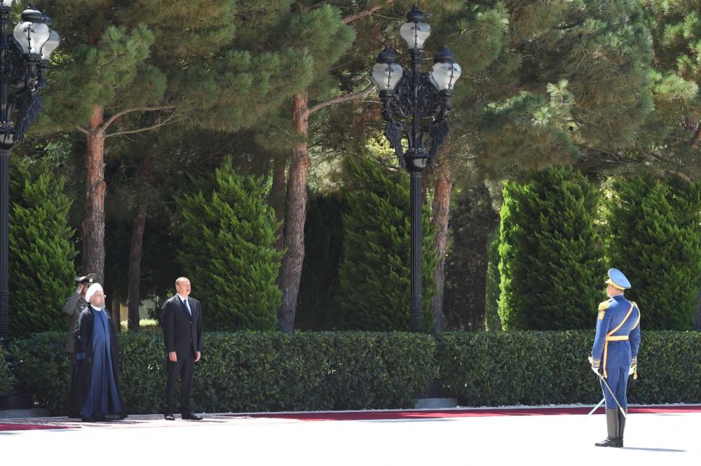 Официальный визит президента Ирана в Азербайджан