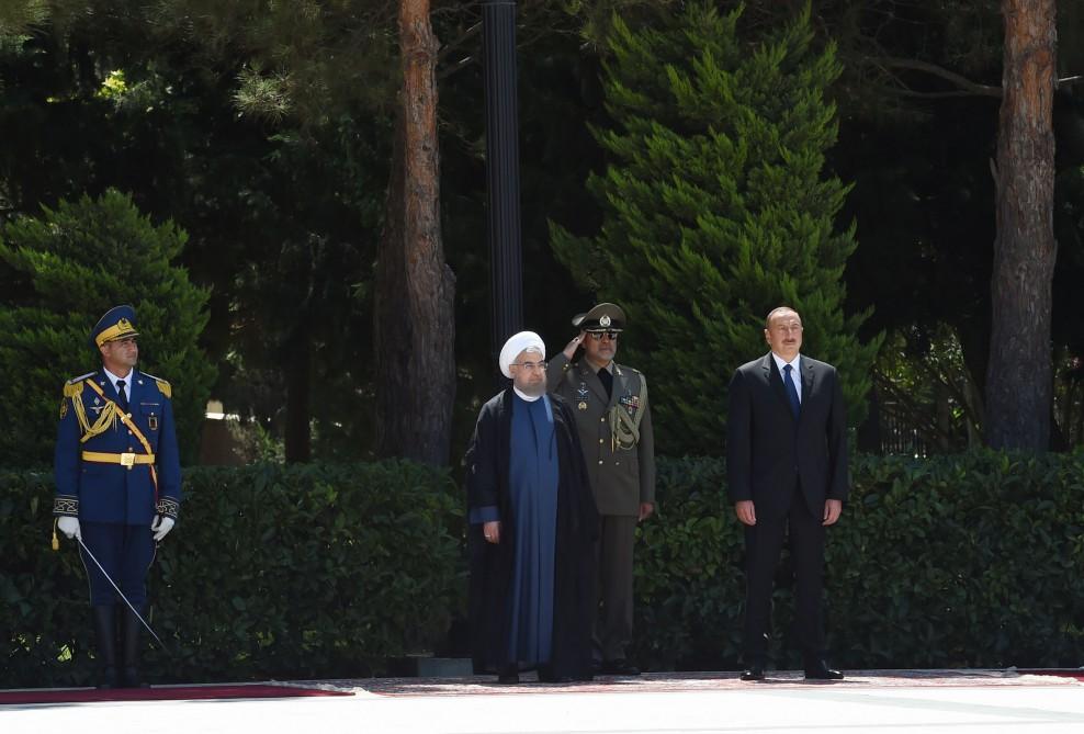 Официальный визит президента Ирана в Азербайджан