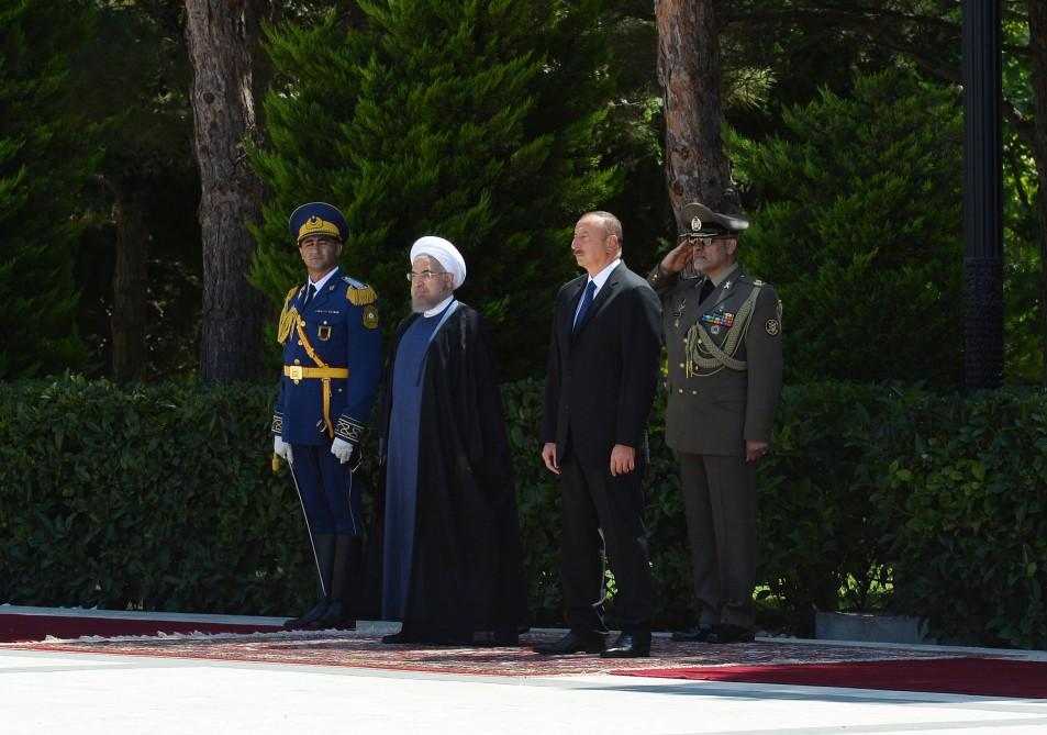 Официальный визит президента Ирана в Азербайджан