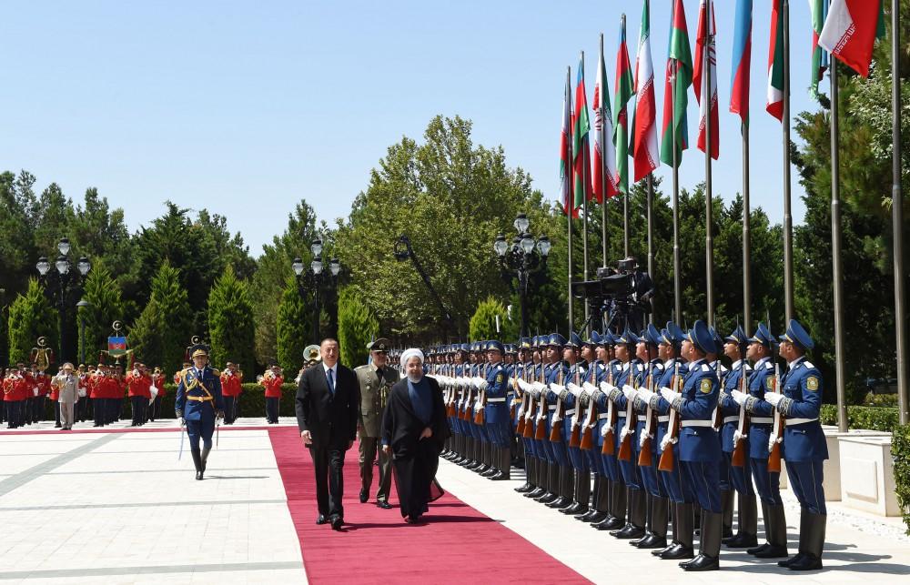 Официальный визит президента Ирана в Азербайджан