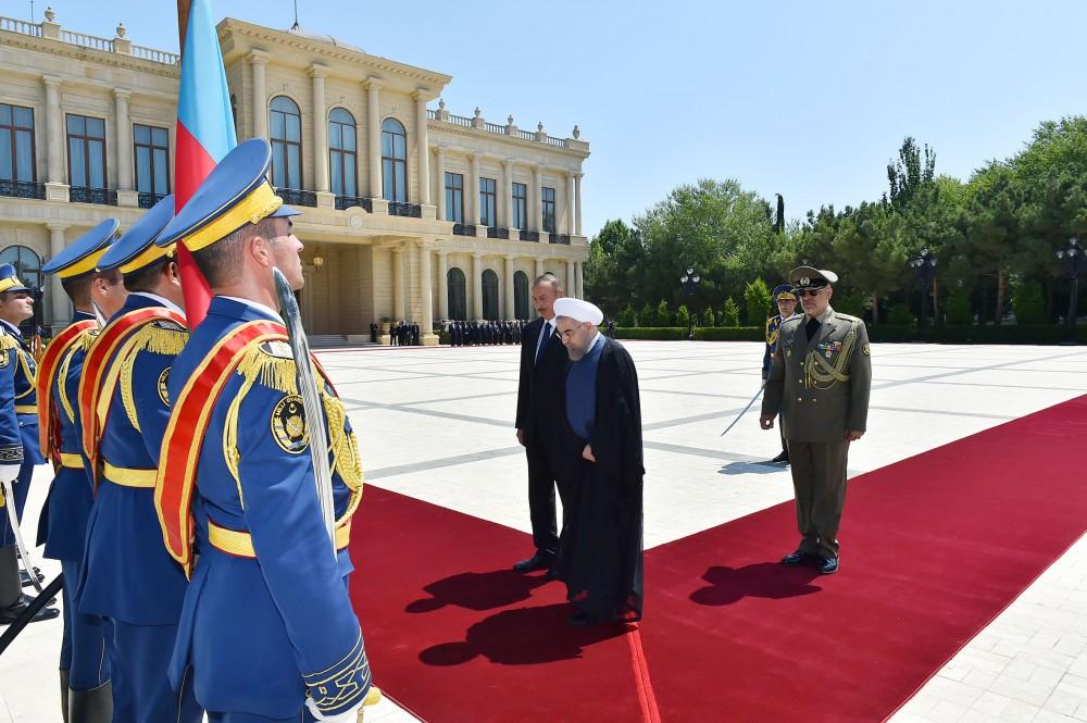 Официальный визит президента Ирана в Азербайджан