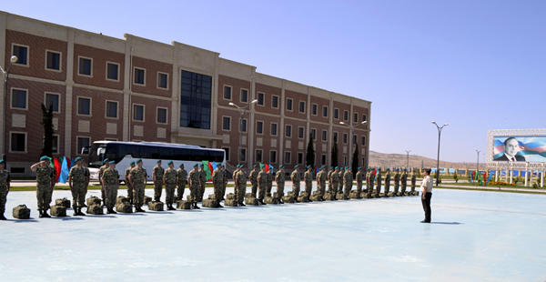 Əfqanıstandakı sülhməramlılarımız Azərbaycana qayıdıb - FOTO