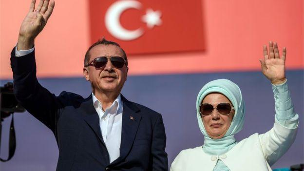 Многомиллионный митинг в Стамбуле