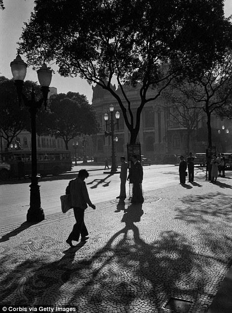 Уникальные черно-белые снимки Рио-де-Жанейро в 1940 годах