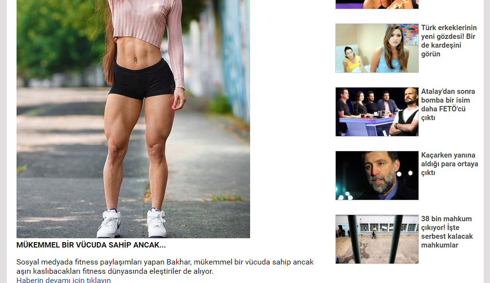 Türkiyə KİV-i Azərbaycanın əzələli qızından yazdı