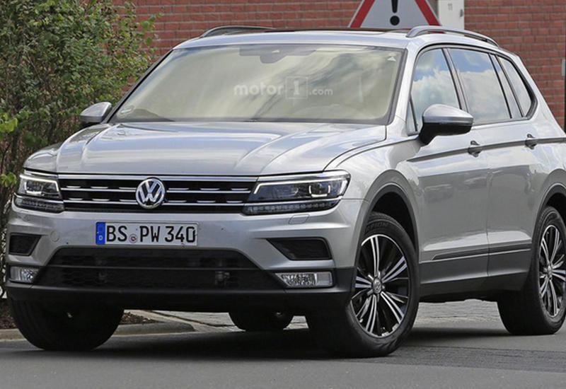 Рассекречена внешность удлиненного VW Tiguan