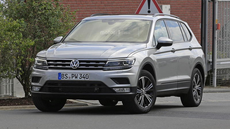 Рассекречена внешность удлиненного VW Tiguan