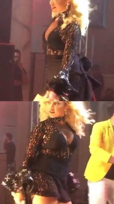 Müğənni Hadisə Bakıda