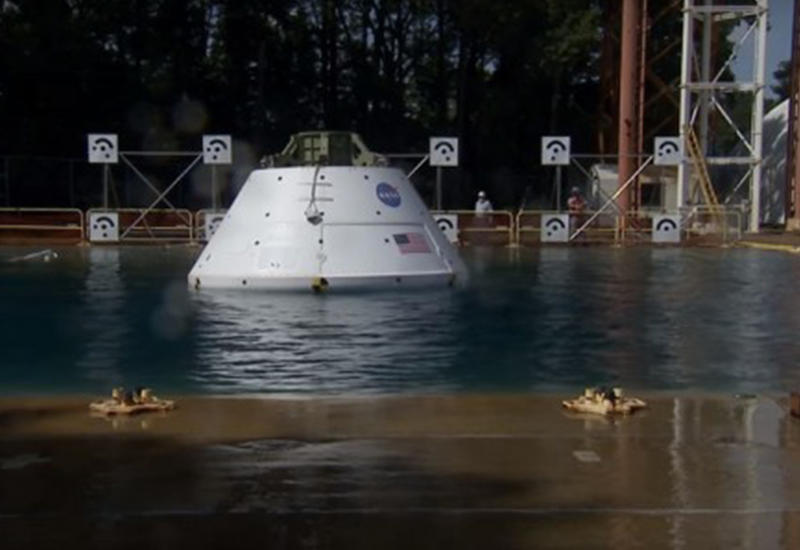 NASA испытало марсианский корабль на воде