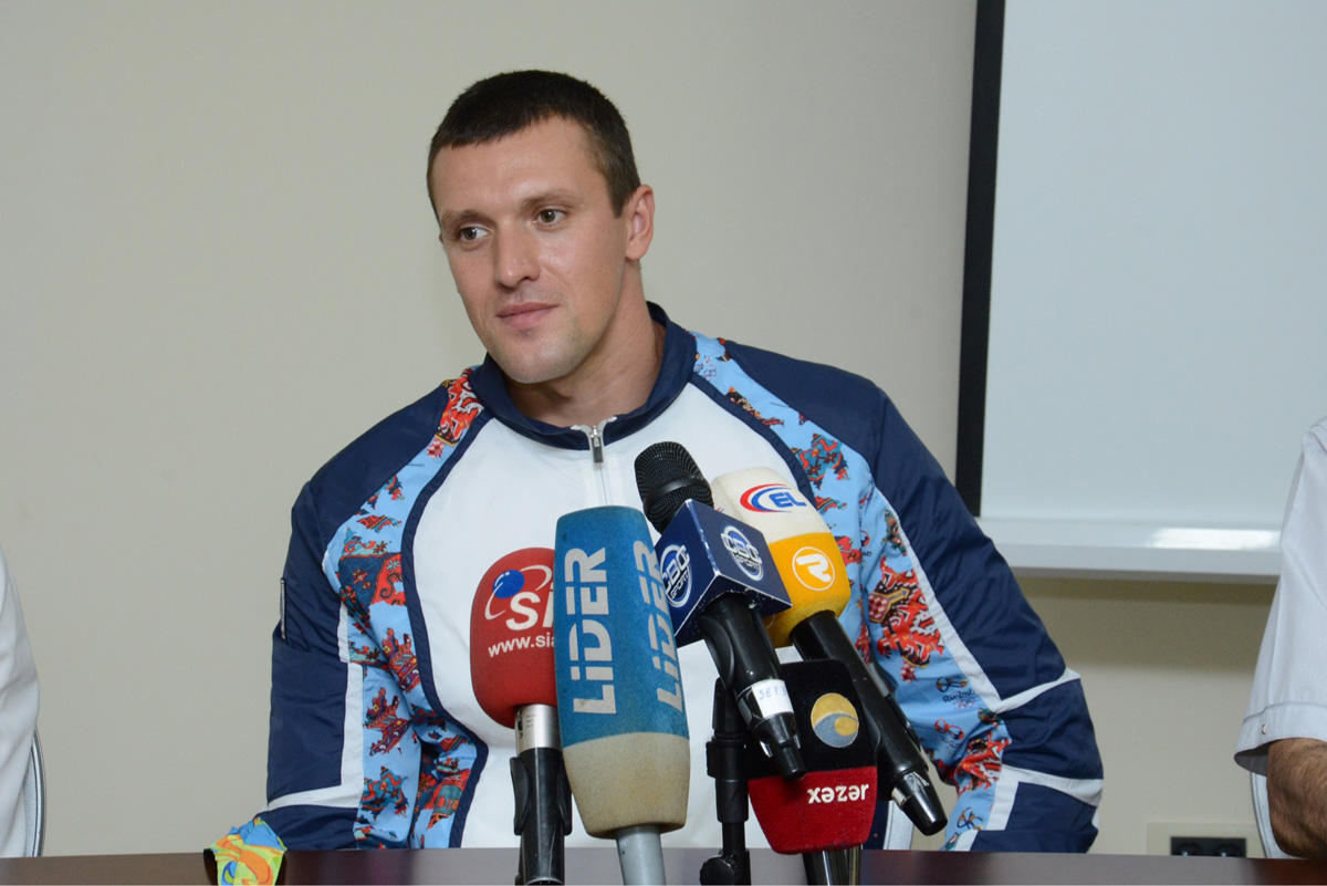 Валентин Демьяненко: "Спасибо Президенту Ильхаму Алиеву за условия, созданные для спортсменов"