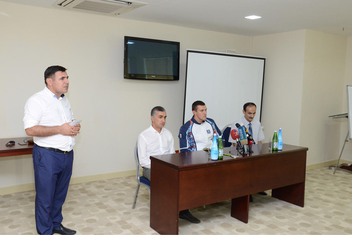 Валентин Демьяненко: "Спасибо Президенту Ильхаму Алиеву за условия, созданные для спортсменов"