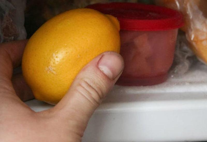 Bu səbəblərə görə limonu dondurucuda saxlamaq lazımdır