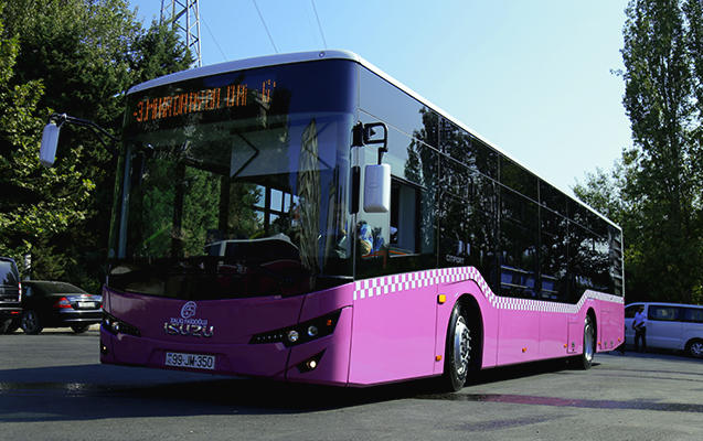 Bu gündən etibarən bu avtobuslar kart sisteminə keçdi
