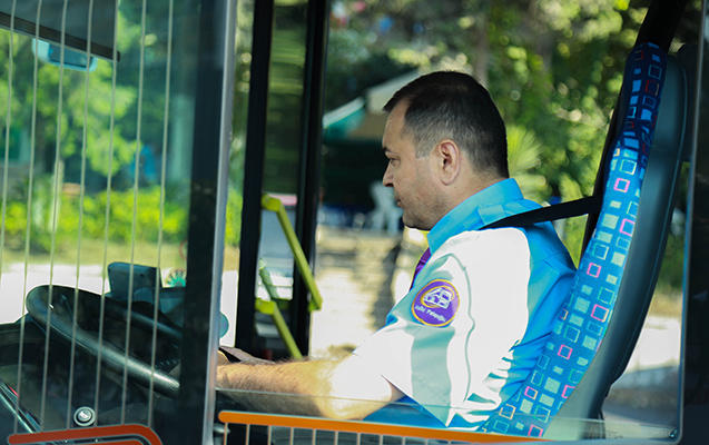 Bu gündən etibarən bu avtobuslar kart sisteminə keçdi