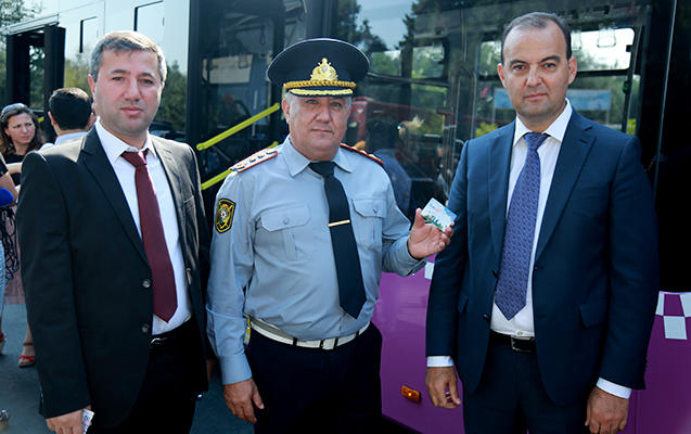 Bu gündən etibarən bu avtobuslar kart sisteminə keçdi