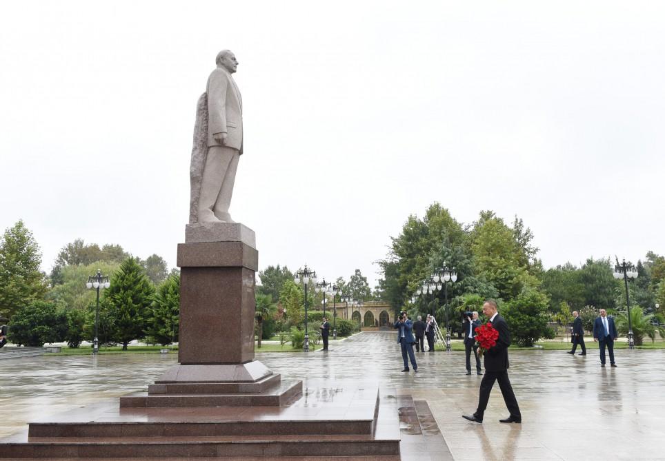 Поездка Президента Ильхама Алиева в Масаллинский, Билясуварский и Сальянский районы