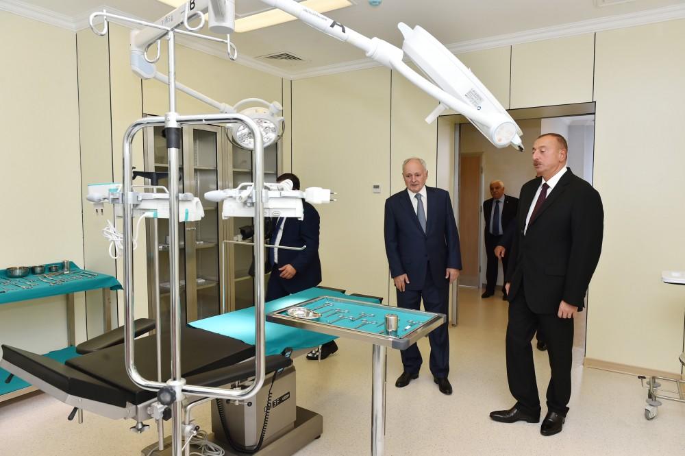 Поездка Президента Ильхама Алиева в Масаллинский, Билясуварский и Сальянский районы