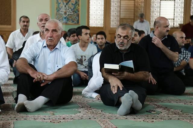 Bakıda bayram namazı qılındı