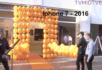 На старт продаж iPhone 7 в Дании никто не пришел <span class="color_red"> - ВИДЕО</span>