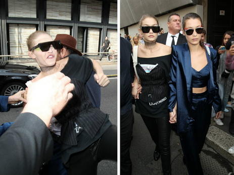 Супермодель Джиджи Хадид ударила поклонника