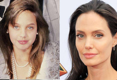 Как с годами менялась Анджелина Джоли <span class="color_red">- ФОТО</span>