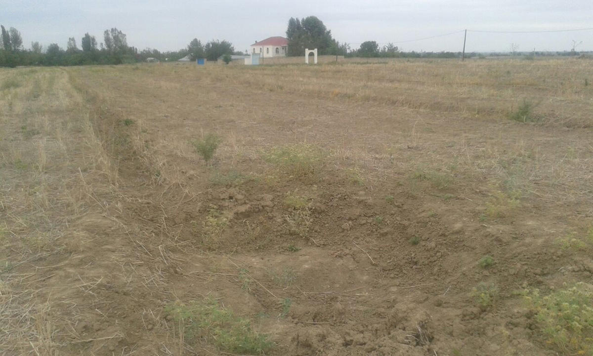 В Агджабеди нашли часть ракеты комплекса "Град"