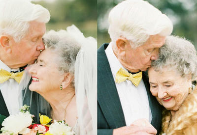 Бабушка и дедушка снялись в трогательной фотосессии, чтобы отметить 63-летие своей любви <span class="color_red">- ФОТО</span>