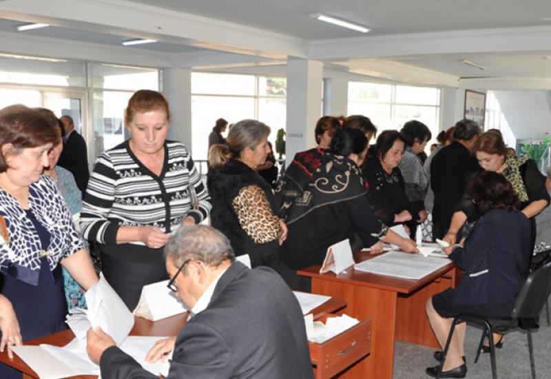 Şəmkir, Tovuz, Qazax və Ağstafada səsvermə prosesi uğurla davam edir