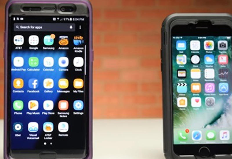iPhone 7 Plus и Galaxy Note 7 испытали падением