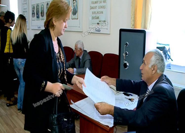 Göygöldə yüksək seçki fəallığı müşahidə olunur