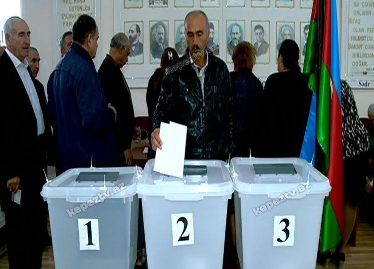 Göygöldə yüksək seçki fəallığı müşahidə olunur