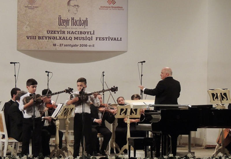 Юные таланты школы им. Бюльбюля выступили на сцене Филармонии