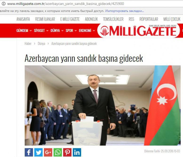 Referendum Türkiyə mediasında