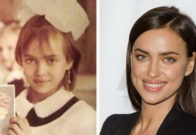 Известные супермодели в детстве <span class="color_red">- ФОТО</span>