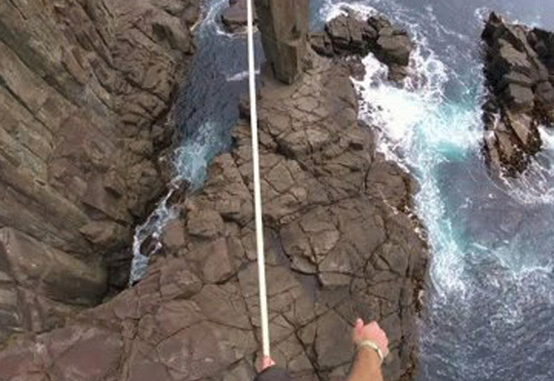 Экстремал совершил смертельный трюк в Тасмании