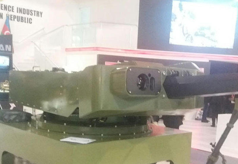Азербайджан показал снайперский пулемет Şimşək на ADEX 2016