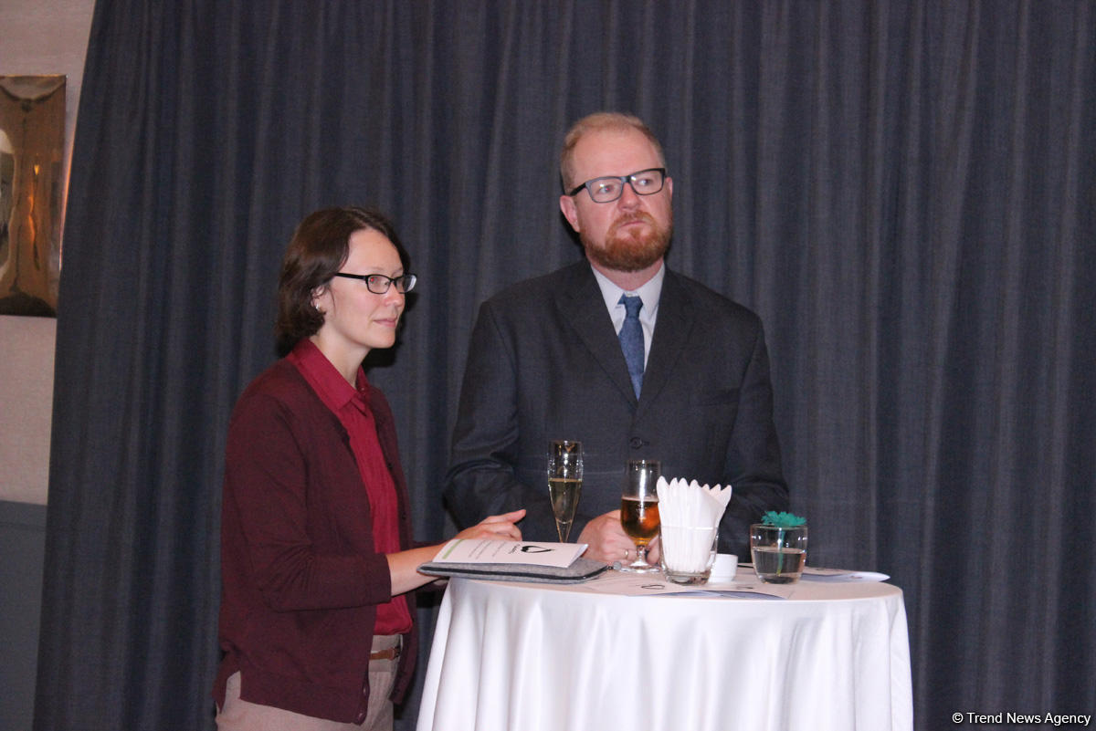 Торжественная презентация проекта "Газели Низами" с участием известных деятелей культуры и спорта