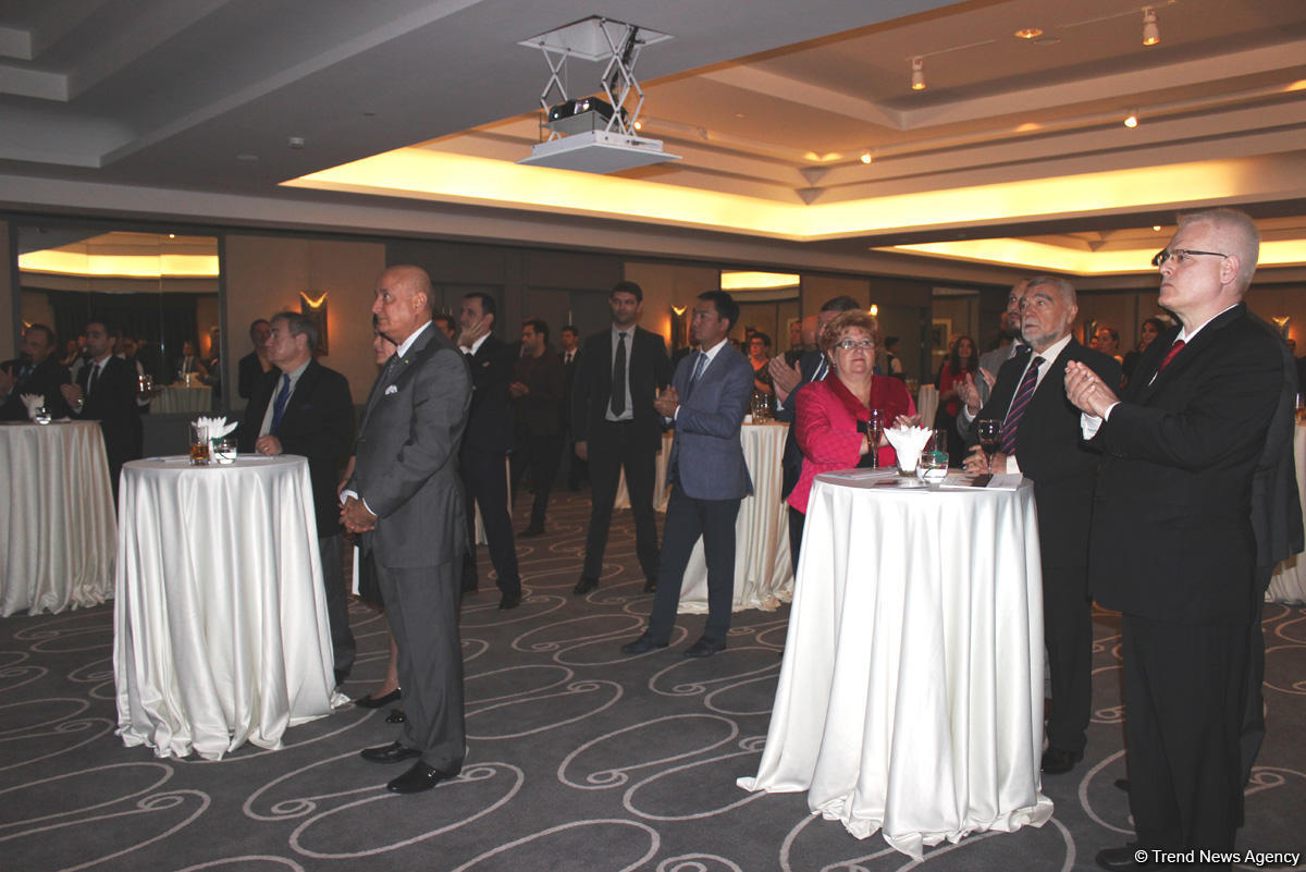 Торжественная презентация проекта "Газели Низами" с участием известных деятелей культуры и спорта