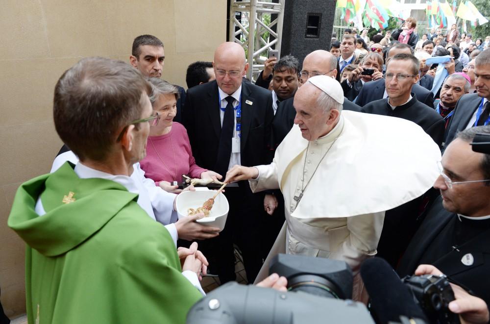 Визит Папы Римского Франциска в Азербайджан