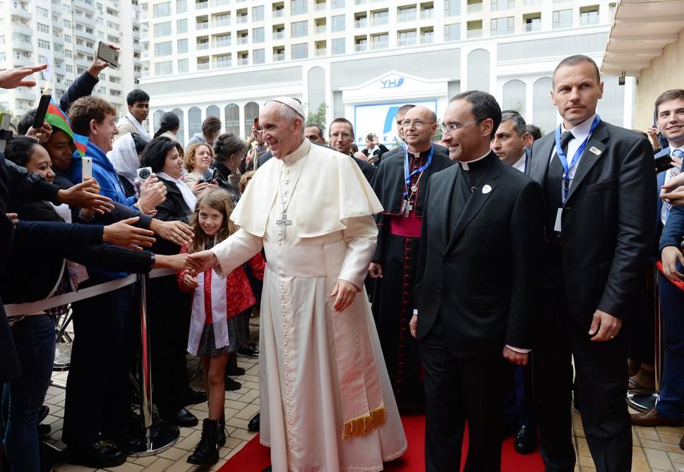 Визит Папы Римского Франциска в Азербайджан