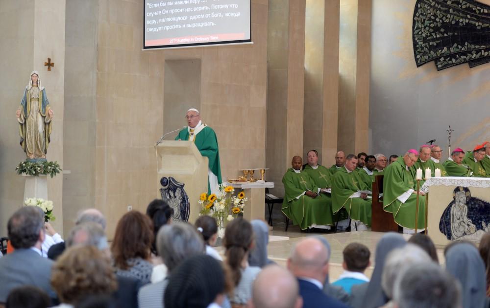 Визит Папы Римского Франциска в Азербайджан