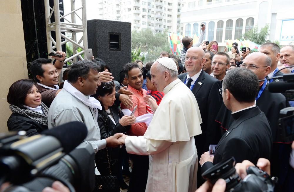 Визит Папы Римского Франциска в Азербайджан