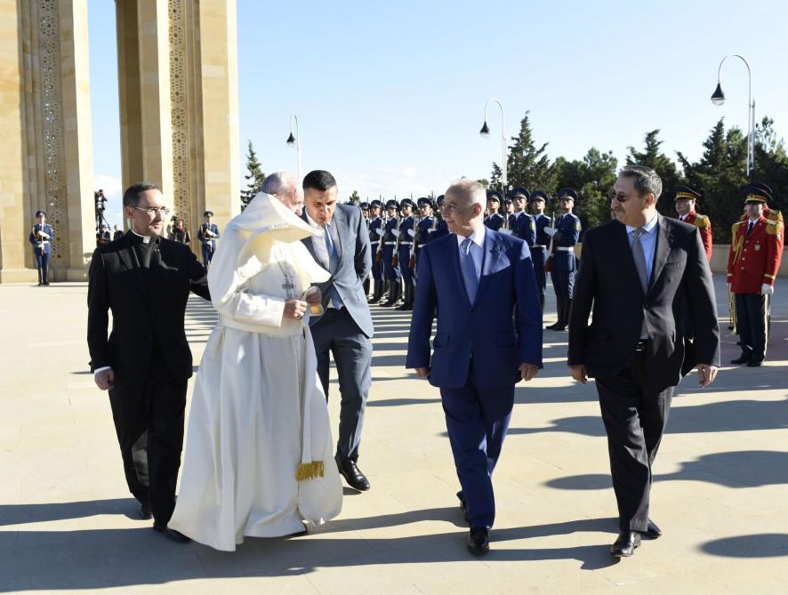 Визит Папы Римского Франциска в Азербайджан
