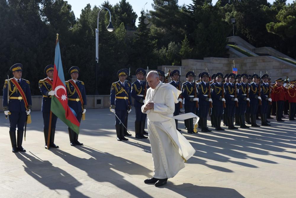 Визит Папы Римского Франциска в Азербайджан