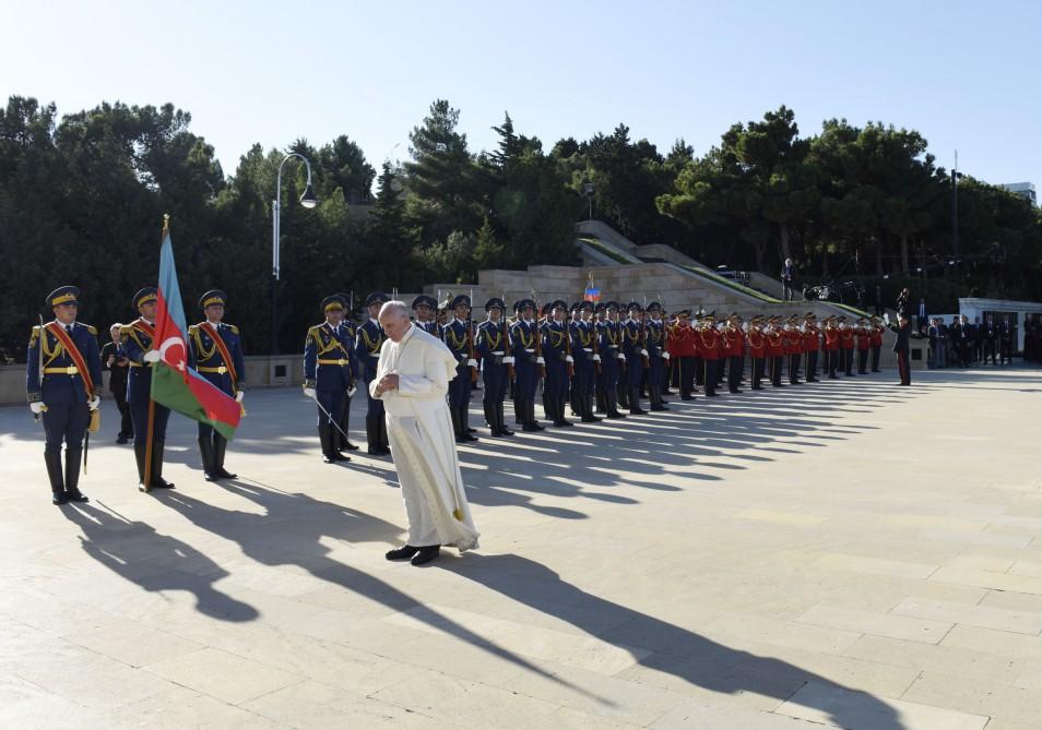 Визит Папы Римского Франциска в Азербайджан