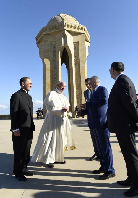 Визит Папы Римского Франциска в Азербайджан