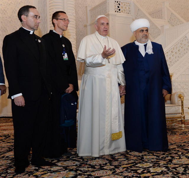 Визит Папы Римского Франциска в Азербайджан