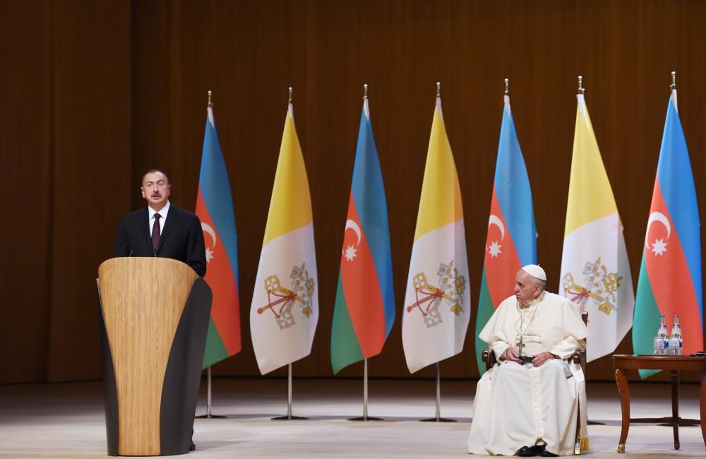 Визит Папы Римского Франциска в Азербайджан