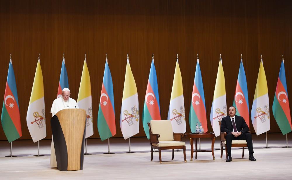 Визит Папы Римского Франциска в Азербайджан